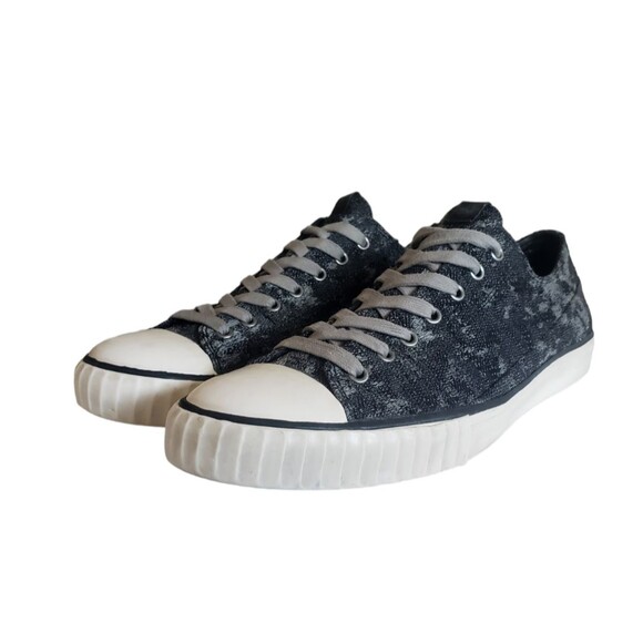 Bootleg by John Varvatos SZ 11M Camo Tweed Vulcanized Low Top Sneaker Skate Shoe - Picture 1 of 11